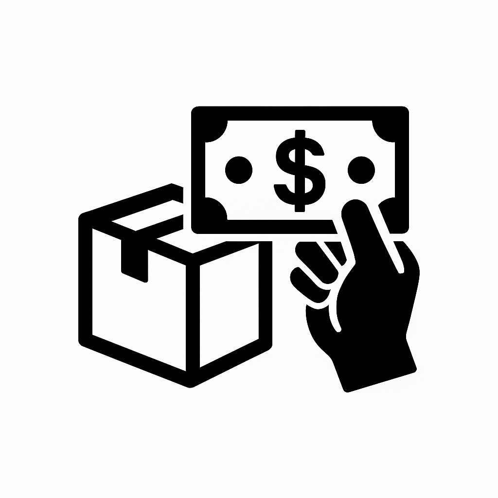 PAIEMENT A LA LIVRAISON
